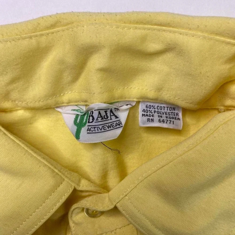 Vintage 90s CBS Sports polo collar shirt‎